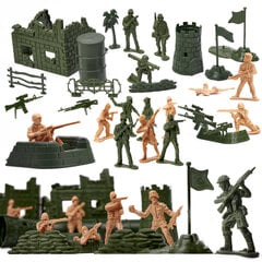 Набор солдатиков, 114 штук цена и информация | Игрушки для мальчиков | pigu.lt