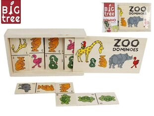 Stalo žaidimas Big Tree Gyvūnų domino kaina ir informacija | Stalo žaidimai, galvosūkiai | pigu.lt