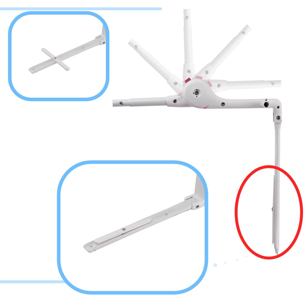 Apsauginiai vartai, lovos apsauga, 90 cm. kaina ir informacija | Saugos varteliai, apsaugos | pigu.lt