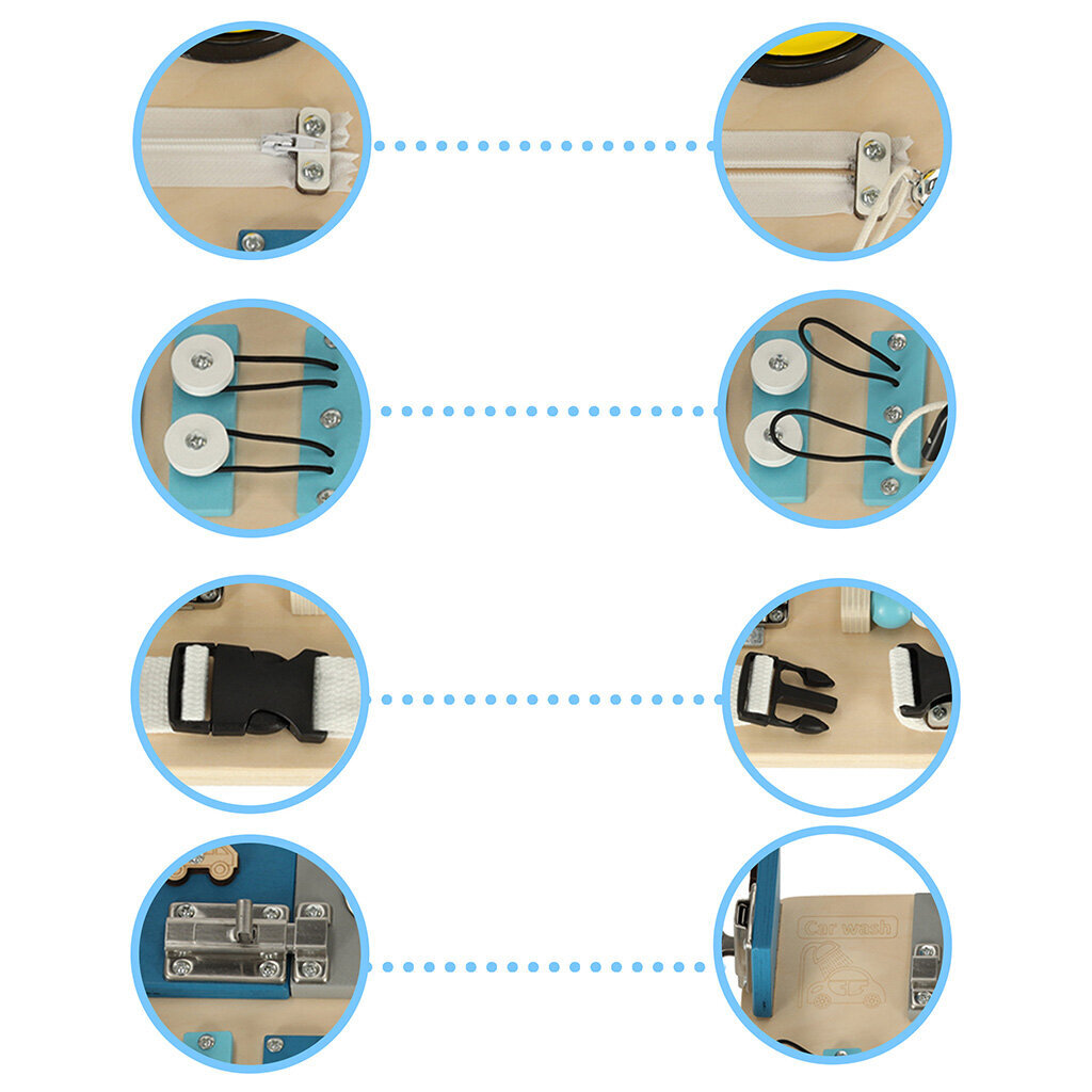 Sensorinė veiklos lenta kaina ir informacija | Lavinamieji žaislai | pigu.lt
