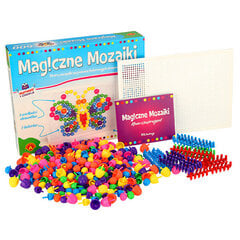 Волшебная мозаика Булавка для пуговиц, 600 булавок цена и информация | Развивающие игрушки | pigu.lt