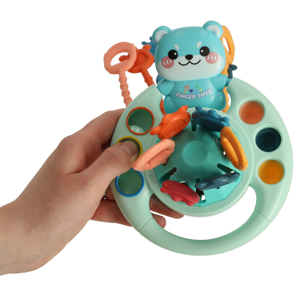 Sensorinis kramtukas virvės kaina ir informacija | Žaislai kūdikiams | pigu.lt