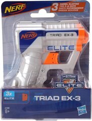 Žaislinis šautuvas Nerf Elite Triad EX-3 Blaster kaina ir informacija | Žaislai berniukams | pigu.lt