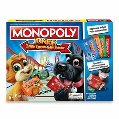 Stalo žaidimas Hasbro Monopoly Junior, RU kaina ir informacija | Stalo žaidimai, galvosūkiai | pigu.lt