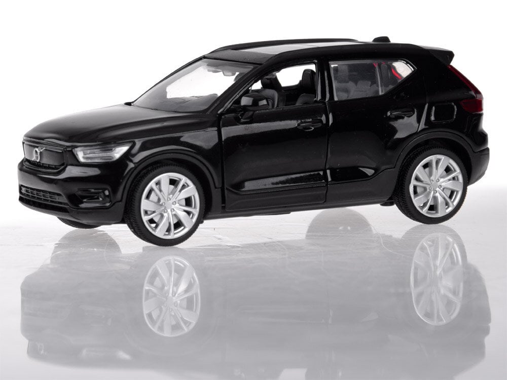 Metalinis žaislinis automobilis MSZ Volvo xc40 recharge, juodas kaina ir informacija | Žaislai berniukams | pigu.lt