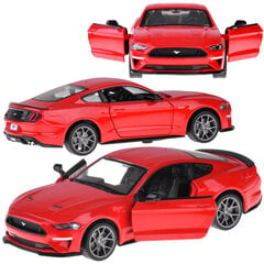 металлическая модель автомобиля - ford mustang gt, красный цена и информация | Игрушки для мальчиков | pigu.lt
