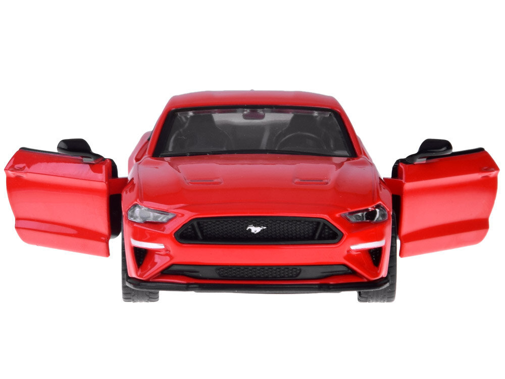 Metalinis žaislinis automobilis MSZ Ford Mustang GT, raudonas kaina ir informacija | Žaislai berniukams | pigu.lt