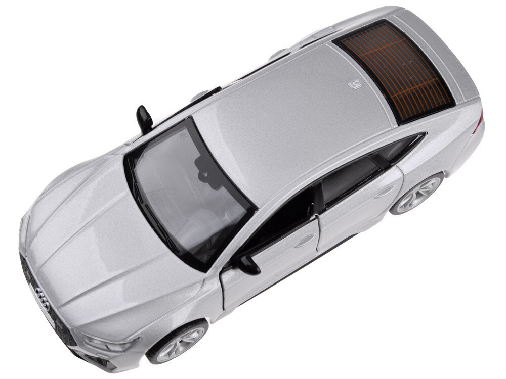 Metalinis žaislinis automobilis MSZ Audi RS 7 Sportback, sidabrinis kaina ir informacija | Žaislai berniukams | pigu.lt