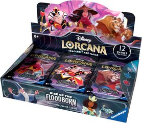 Kortų rinkinys Disney Lorcana Rise of the Floodborn Booster Display Ravensburger, EN kaina ir informacija | Stalo žaidimai, galvosūkiai | pigu.lt