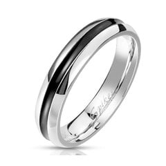 Plieninis žiedas vyrams Men's Vector MR188 kaina ir informacija | Vyriški papuošalai | pigu.lt