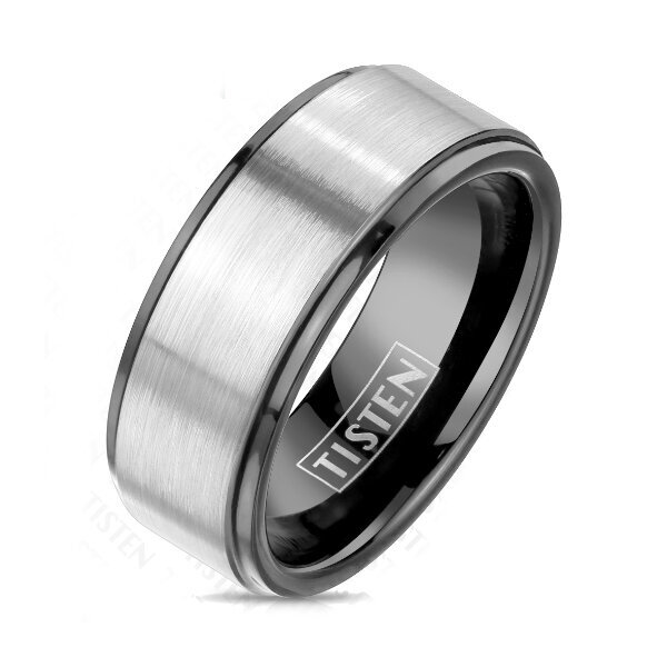 Metalinis žiedas vyrams Men's Vector MR208 цена и информация | Vyriški papuošalai | pigu.lt