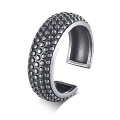 Plieninis žiedas vyrams Men's Vector MR219 kaina ir informacija | Vyriški papuošalai | pigu.lt