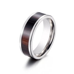 Plieninis žiedas vyrams Men's Vector MR231 цена и информация | Мужские украшения | pigu.lt