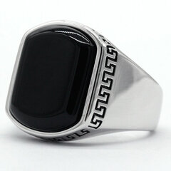 Sidabrinis žiedas vyrams Men's Vector MR239 kaina ir informacija | Vyriški papuošalai | pigu.lt