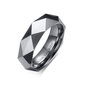 Metalinis žiedas vyrams Men's Vector MR268 kaina ir informacija | Vyriški papuošalai | pigu.lt
