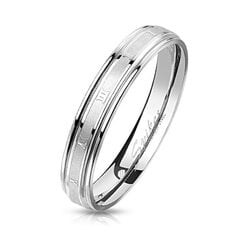 Plieninis žiedas vyrams Men's Vector MR276 kaina ir informacija | Vyriški papuošalai | pigu.lt