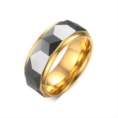 Metalinis žiedas vyrams Men's Vector MR289 kaina ir informacija | Vyriški papuošalai | pigu.lt