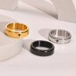 Plieninis žiedas vyrams Men's Vector MR304 kaina ir informacija | Vyriški papuošalai | pigu.lt