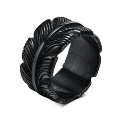 Plieninis žiedas vyrams Men's Vector MR305 kaina ir informacija | Vyriški papuošalai | pigu.lt
