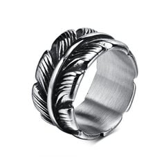 Plieninis žiedas vyrams Men's Vector MR309 цена и информация | Мужские украшения | pigu.lt