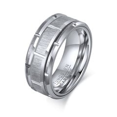 Metalinis žiedas vyrams Men's Vector MR311 kaina ir informacija | Vyriški papuošalai | pigu.lt