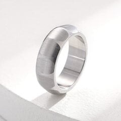Plieninis žiedas vyrams Men's Vector MR320 kaina ir informacija | Vyriški papuošalai | pigu.lt