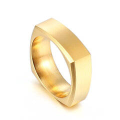 Plieninis žiedas vyrams Men's Vector MR323 kaina ir informacija | Vyriški papuošalai | pigu.lt