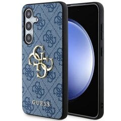 Guess GUHCS24M4GMGBL S24+ S926 niebieski|blue hardcase 4G Big Metal Logo цена и информация | Чехлы для телефонов | pigu.lt