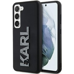 Karl Lagerfeld KLHCS23M3DMBKCK S23+ S916 czarny|black hardcase 3D Rubber Glitter Logo цена и информация | Чехлы для телефонов | pigu.lt