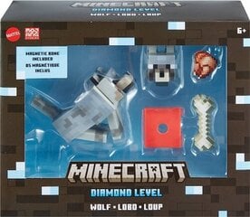 Veiksmo figūrėlė su priedais Minecraft Diamond Wolf цена и информация | Игрушки для мальчиков | pigu.lt