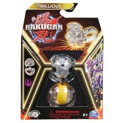 Figūrėlė Bakugan Diamond Nillious White su kortelėmis Spin Master kaina ir informacija | Žaislai berniukams | pigu.lt