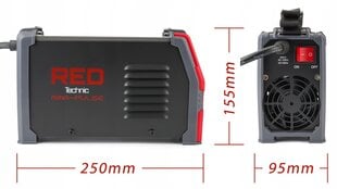 Инверторный сварочный аппарат RED TECHNIC 20-330 A 230 11 кВА цена и информация | Сварочные аппараты, паяльники | pigu.lt