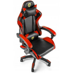 Игровое кресло ADGO-GO, черное/красное цена и информация | Офисные кресла | pigu.lt