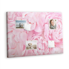 Smeigtukų lenta Žydinčios gėlės, 100x70 cm kaina ir informacija | Kanceliarinės prekės | pigu.lt