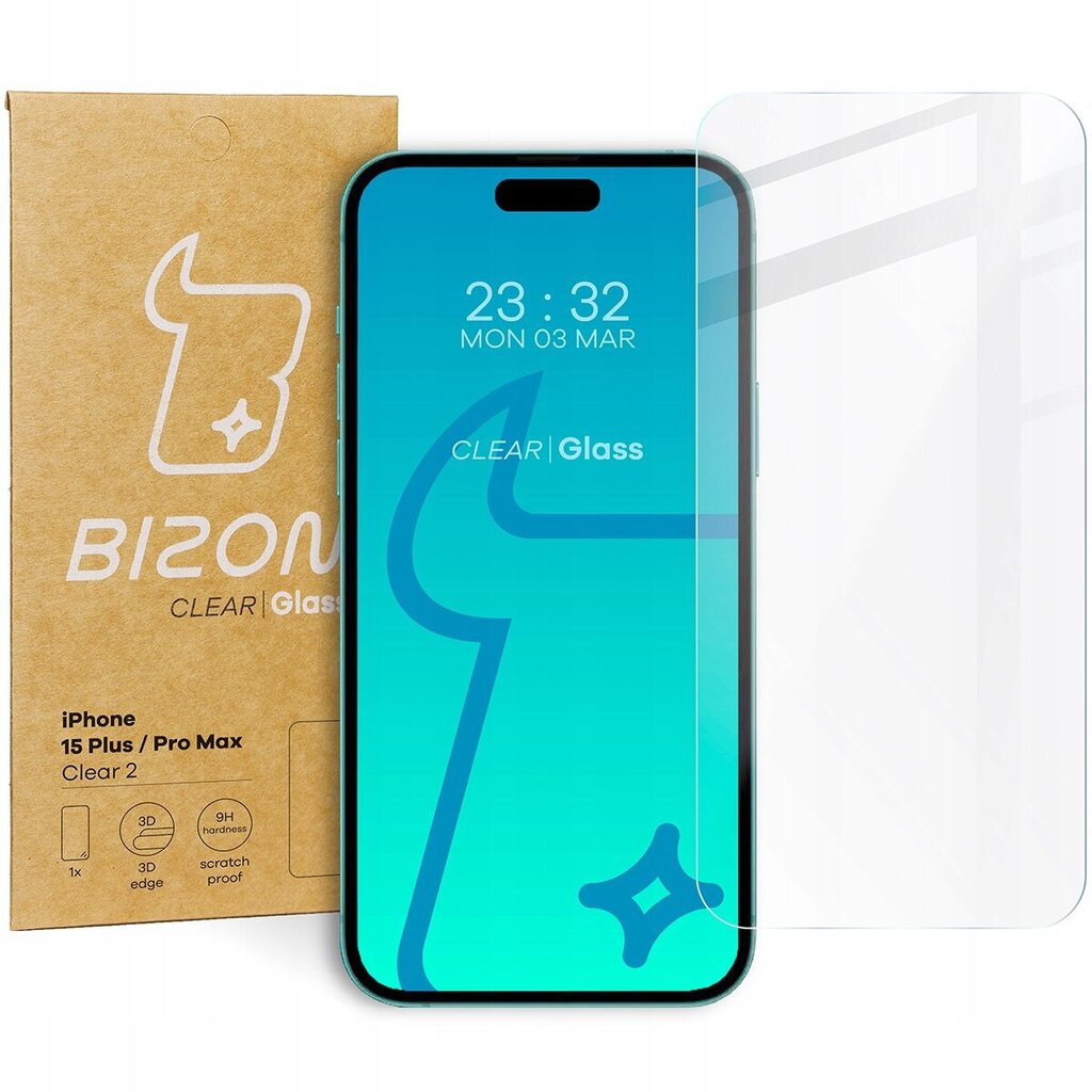 Bizon Clear 2 kaina ir informacija | Apsauginės plėvelės telefonams | pigu.lt