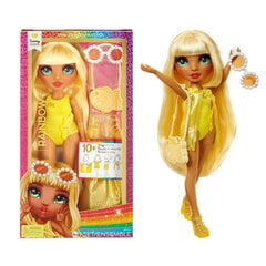 Lėlė su paplūdimio aksesuarais Rainbow High Swim & Style Sunny Madison kaina ir informacija | Žaislai mergaitėms | pigu.lt