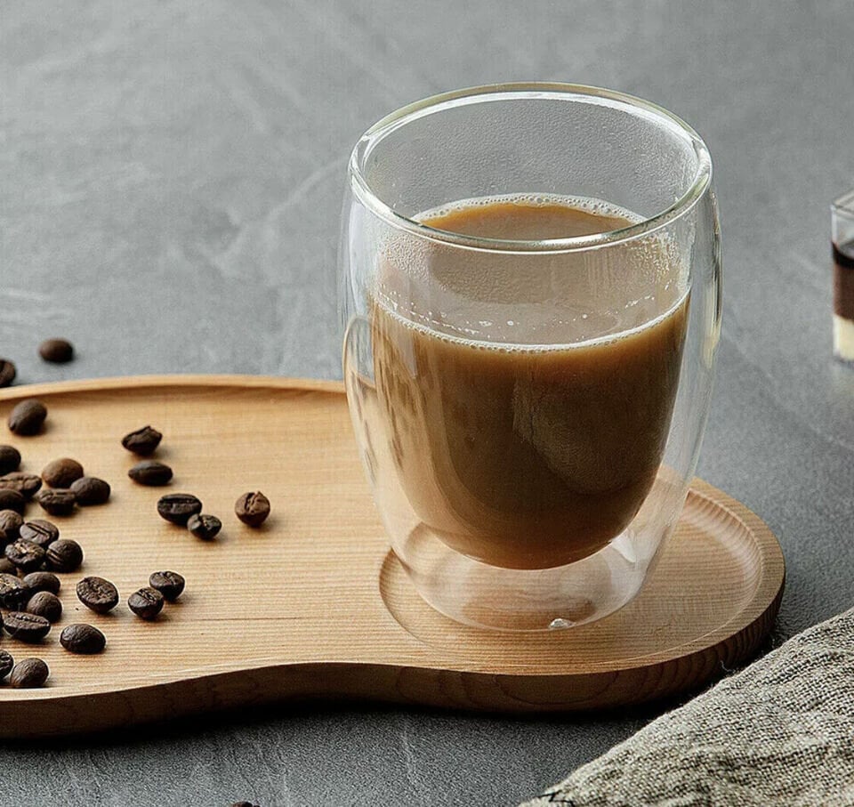 Winder dvigubo stiklo puodeliai Coffee, 2x350 ml kaina ir informacija | Taurės, puodeliai, ąsočiai | pigu.lt