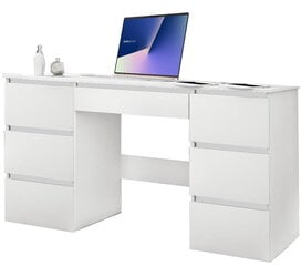 Rašomasis stalas Beti, baltas kaina ir informacija | Kompiuteriniai, rašomieji stalai | pigu.lt