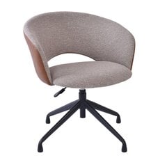 Task chair KARINA without castors, beige/light brown цена и информация | Офисные кресла | pigu.lt