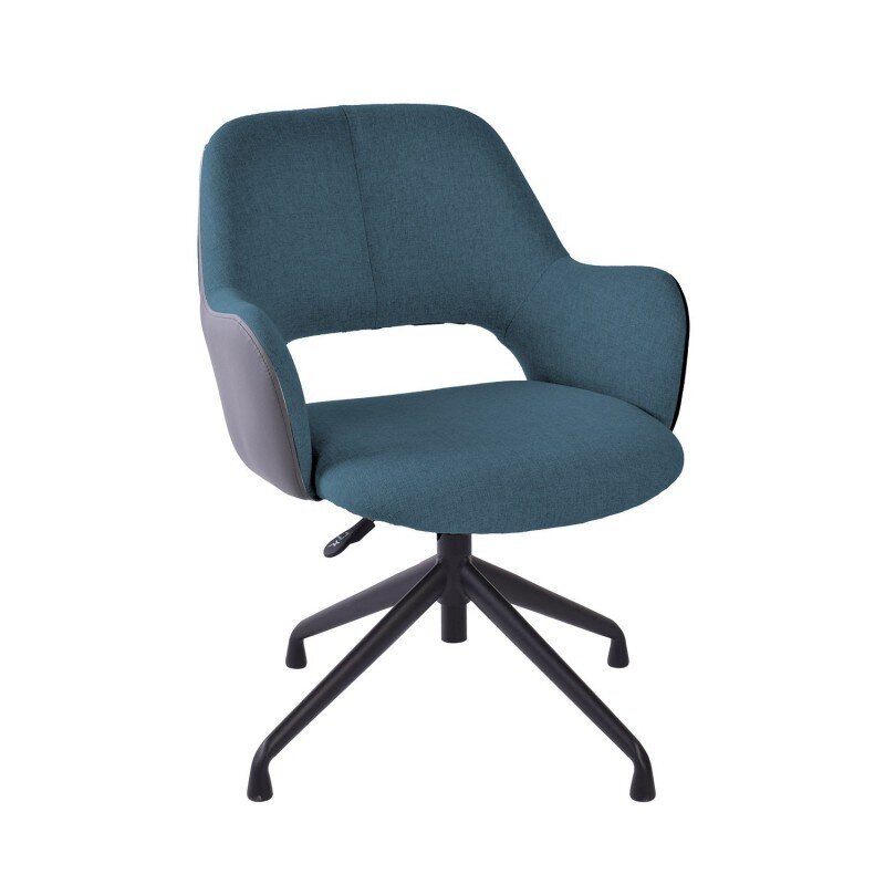 Biuro kėdė Home4You Keno, mėlyna kaina ir informacija | Biuro kėdės | pigu.lt