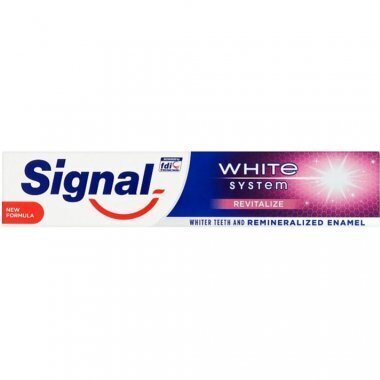 Dantų pasta Signal White System Revitalize Toothpaste, balinanti, 75 ml kaina ir informacija | Dantų šepetėliai, pastos | pigu.lt