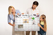 Smeigtukų lenta Mėnesio Planer Moda, 100x70 cm kaina ir informacija | Kanceliarinės prekės | pigu.lt