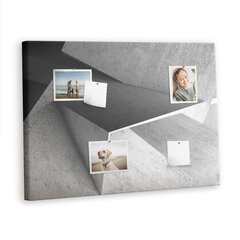 Smeigtukų lenta Trikampio abstrakcija, 100x70 cm цена и информация | Канцелярские товары | pigu.lt