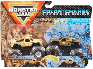 Žaislinių sunkvežimių rinkinys Monster Jam Buldozeris ir Team Meents Spin Master цена и информация | Игрушки для мальчиков | pigu.lt