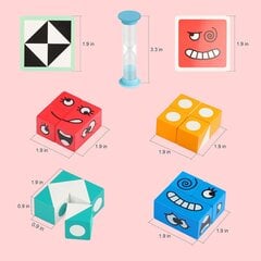 Stalo žaidimas Geometric Fun Cube Gezimetie kaina ir informacija | Stalo žaidimai, galvosūkiai | pigu.lt