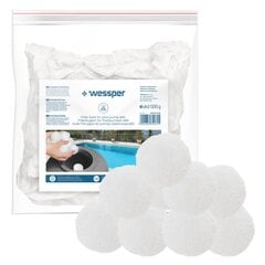 Wessper бассейн насос фильтр шарики 500g цена и информация | Фильтры для бассейнов | pigu.lt