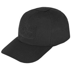 Taktinė karinė kepuraė Baseball RipStop Dominator Urban Combat juoda цена и информация | Мужские шарфы, шапки, перчатки | pigu.lt