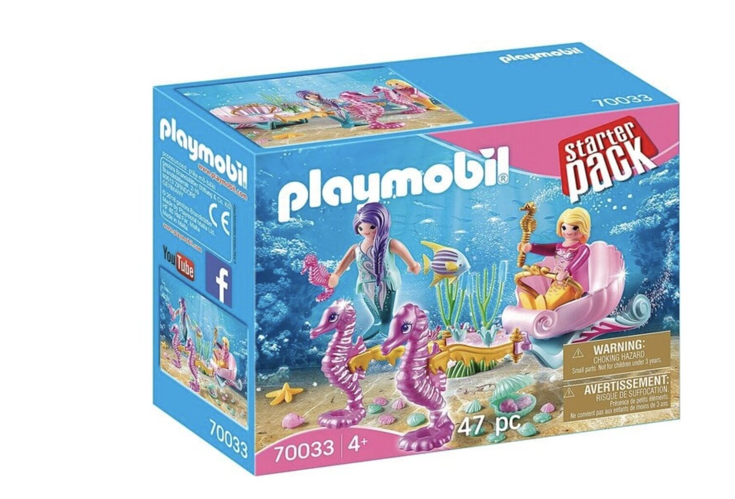 70100 PLAYMOBIL® Magic, Семейство русалок цена | pigu.lt