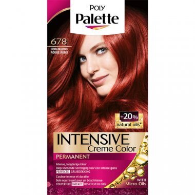 Plaukų dažai Palette Poly Creme Color, 678 Ruby Red, 187 g kaina ir informacija | Plaukų dažai | pigu.lt