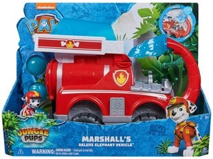 Žaislinis automobilis Paw Patrol Jungle Pups su figūrėlė Marshall kaina ir informacija | Žaislai berniukams | pigu.lt